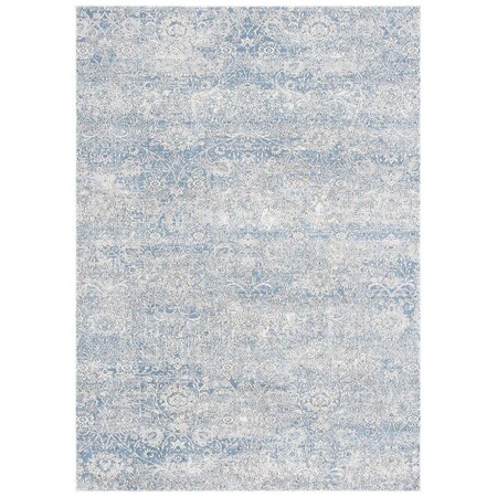 Safavieh Alhambra Distressed Bohemian Rectangle Area Rug Ivory & Grey - 5 ft. -3 in. x 7 ft. -7 in. ALH617B-5